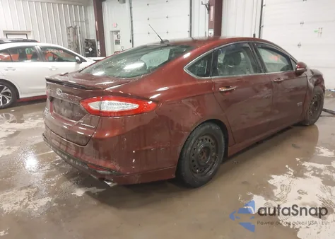 2016 Ford Fusion Energi Titanium from USA, damaged, VIN 3FA6P0SU7GR190207